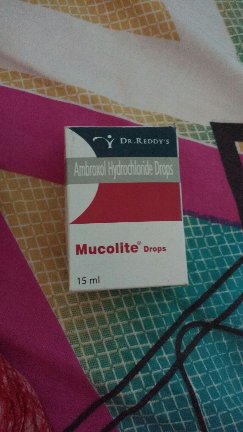 Hi my baby doc suggested mucolite s and atarax syrup for