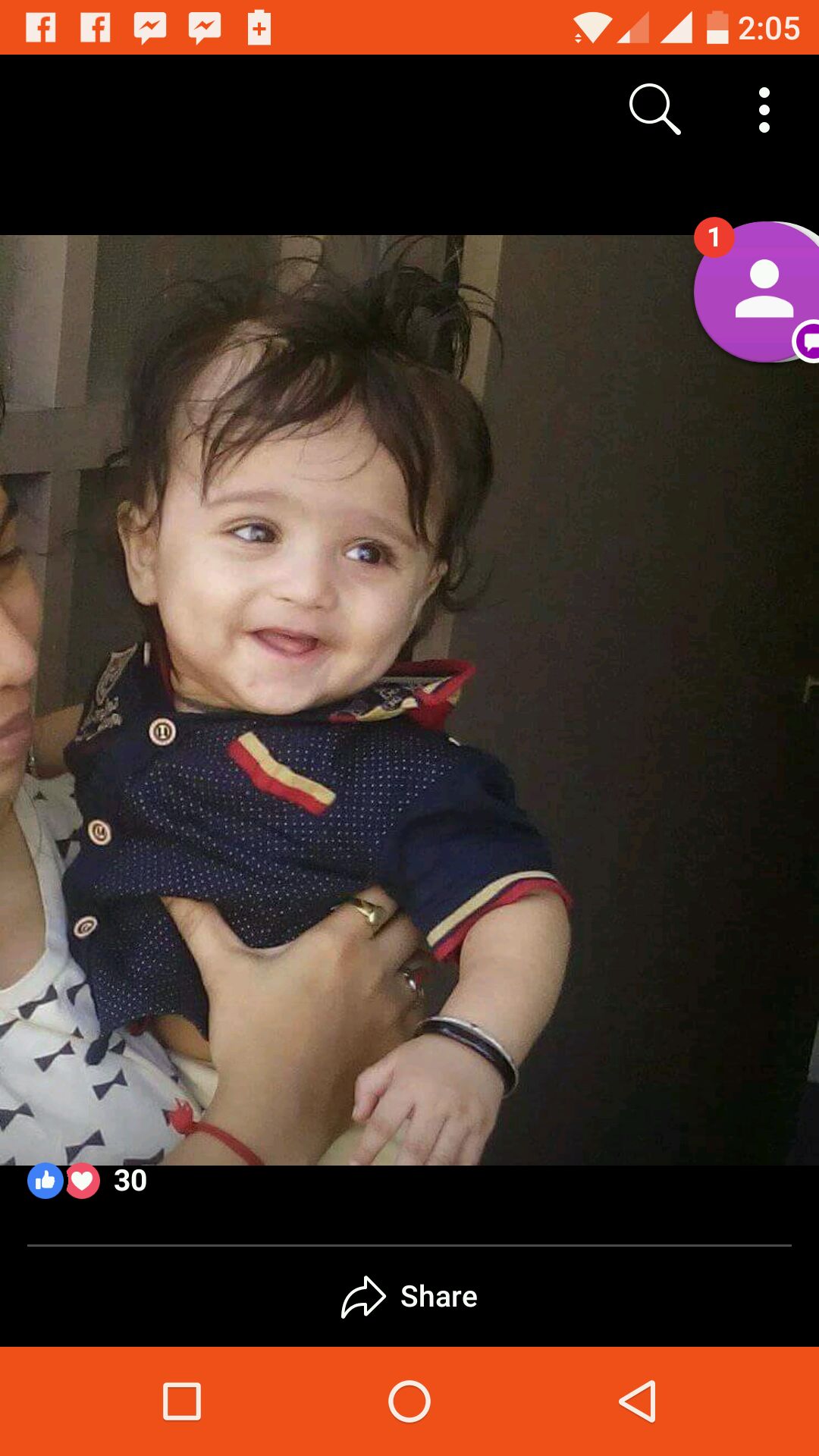 My baby boy was very fair at the time of birth now he is ...