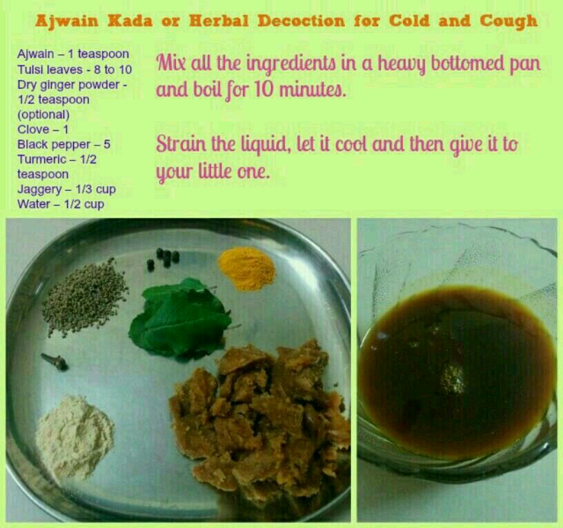 3 month old cold and cough